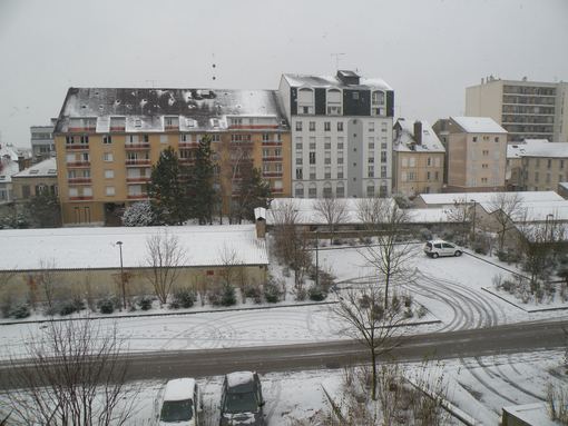  quartier Général Vanier sous la neige